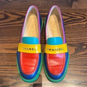 Chanel x Pharrell Multicolor Loafers